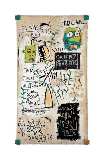 Jean-Michel Basquiat (1960-1988) - “Danny Rosen, 1983”.