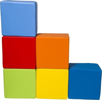 6 blocs mousse enfant - 34% de remise - Produit de retour, Verzenden