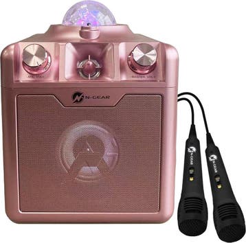 N-GEAR Disco Star 710 Space Pink - Bluetooth Speaker -, Kinderen en Baby's, Verzenden, Zo goed als nieuw