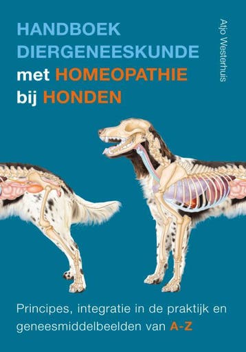 Handboek diergeneeskunde met homeopathie bij honden, Verzenden, Zo goed als nieuw, Atjo Westerhuis