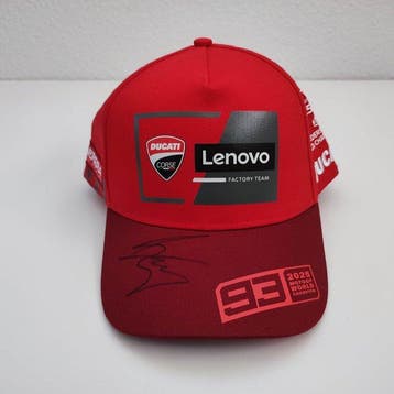 Ducati Team - MotoGP - Marc Marquez - 2025 - Honkbalpet, Nieuw