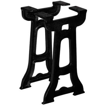 vidaXL Bankpoten 2 st Y-frame gietijzer, Verzenden, Nieuw