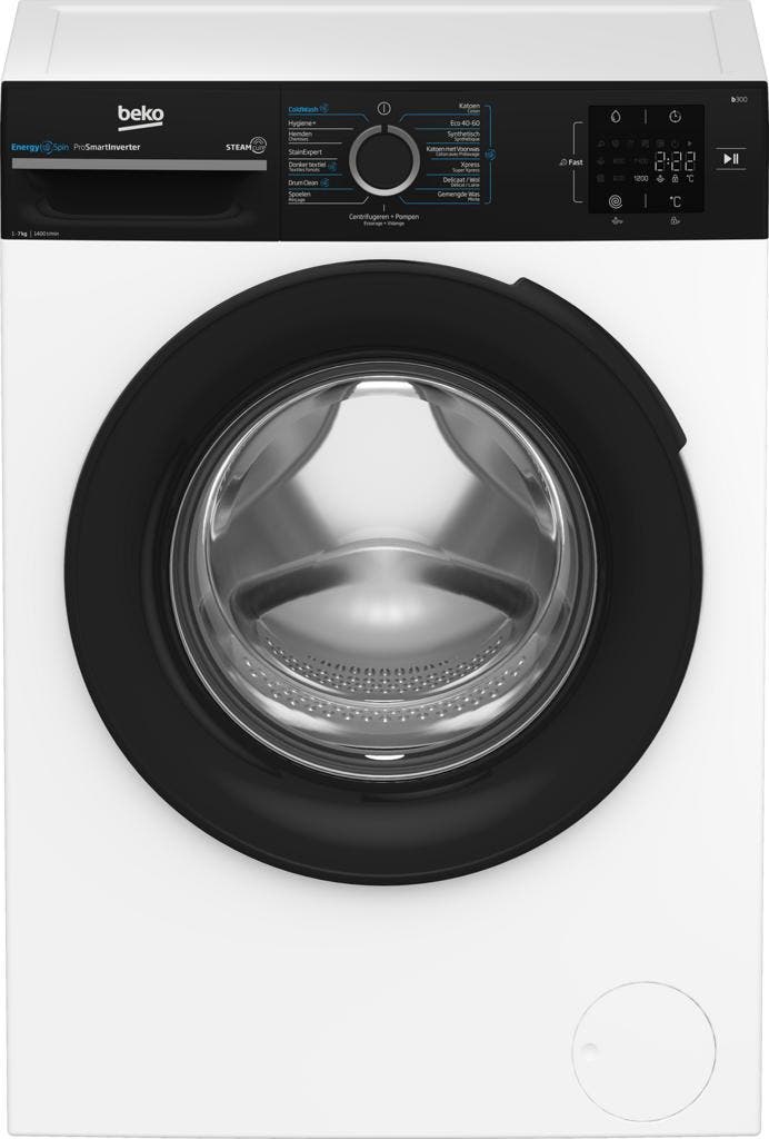 Beko BM3WFU3741B - Wasmachine - 7 kg - 1400 tpm -, Elektronische apparatuur, Wasmachines, Ophalen of Verzenden