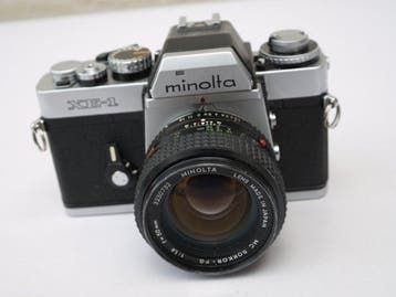 Minolta XE 1 + MC Rokkor PG 1.4/50mm | Appareil photo, Audio, Tv en Foto, Nieuw