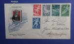 Nederland 1948 - Voorloper FDC Breel met kinderzegels 1948