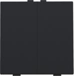 Niko Home Control Bouton Poussoir Double Noir Revêtu -, Verzenden, Nieuw