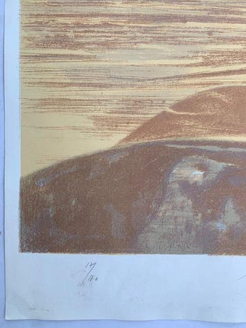 Piero Guccione (1935-2018) - Paesaggio