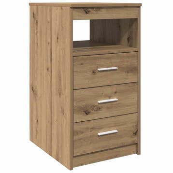 Ladekast in artisan eiken - Landelijke stijl voor een pri..., Verzenden, 50 tot 100 cm, Zo goed als nieuw, 3 of 4 laden