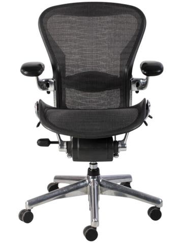 Herman Miller Aeron Chrome Bureaustoelen - Refurbished, Verzenden, Bureaustoel