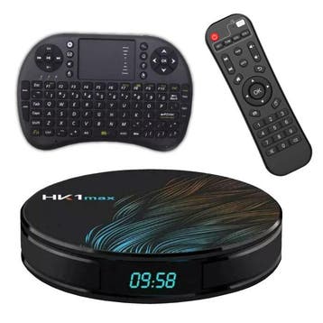 HK1 Max 4K TV Box Mediaspeler Android Kodi - 4GB RAM - 128GB, Verzenden