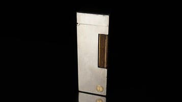 Dunhill - Two-Tone Hairline Finish Pattern Rollagas Lighter