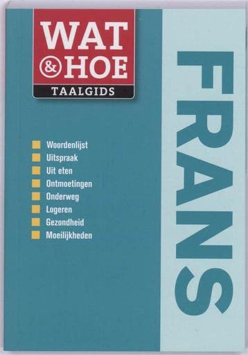 Wat En Hoe Frans Taalgids, Verzenden