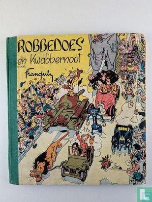 Robbedoes en Kwabbernoot - 1949, Eén stripboek, Verzenden, Gelezen, Franquin, André, Gillain, Joseph.