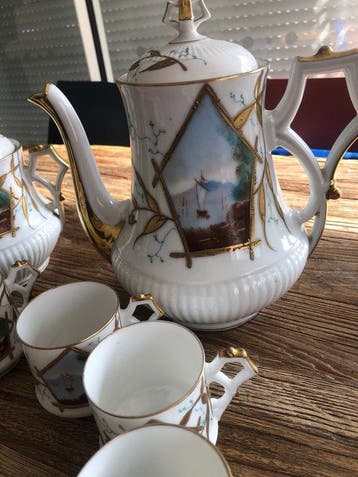 Theeservies - Porselein - Koffie- en theeservice