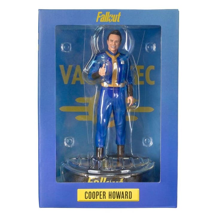 Fallout PVC Statue Cooper Howard 20 cm, Collections, Cinéma & Télévision, Enlèvement ou Envoi