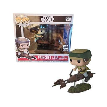 Funko Pop Star Wars  Princess Leia on Speeder Bike  228, Verzenden