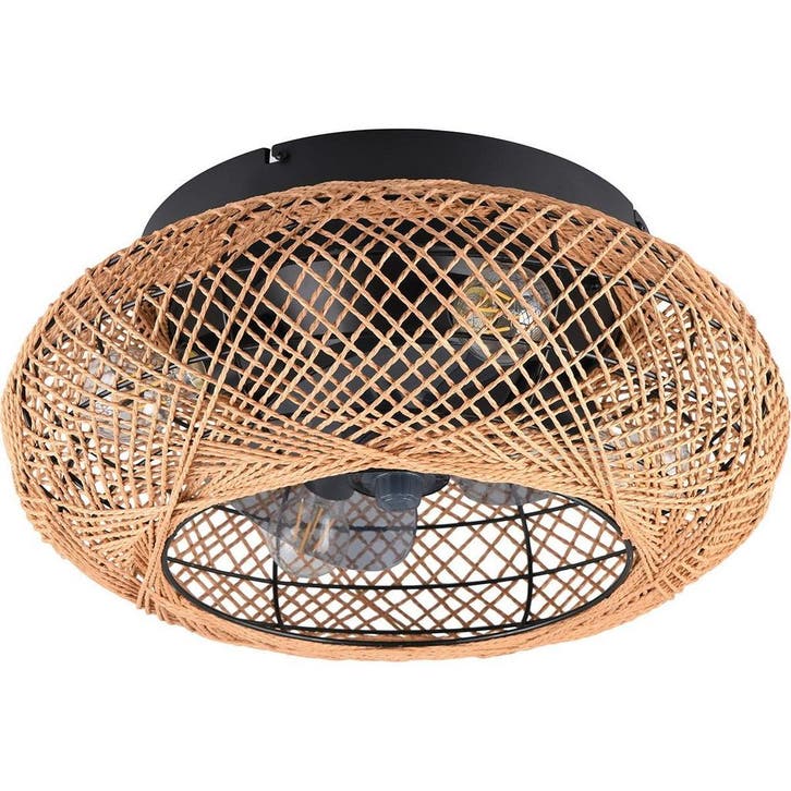 LED Plafondlamp met Ventilator - Plafondventilator - Trion L, Maison & Meubles, Lampes | Plafonniers, Envoi