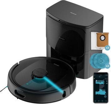 Robotstofzuiger zelfledigend | Retour deal | Weg is pech, Verzenden, Gebruikt, Stofzak, Robotstofzuiger