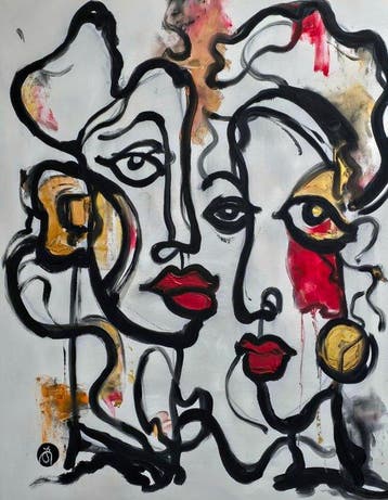Arvydas Gaiciunas (Retne) - Po N-2 (XL) — Contemporary