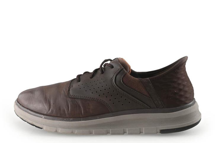 Skechers Sneakers in maat 43 Bruin, Kleding | Heren, Schoenen, Bruin, Zo goed als nieuw, Sneakers, Verzenden