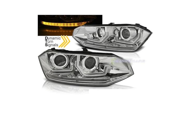 Xenon Look Dynamische LED Koplampen voor VW Polo 6 2G AW, Autos : Divers, Tuning & Styling, Enlèvement ou Envoi