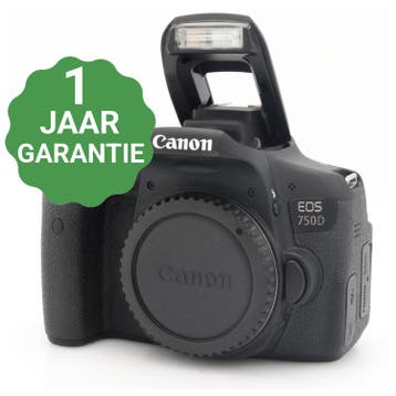 Canon EOS 750D body | Tweedehands, Verzenden, Zo goed als nieuw, Canon