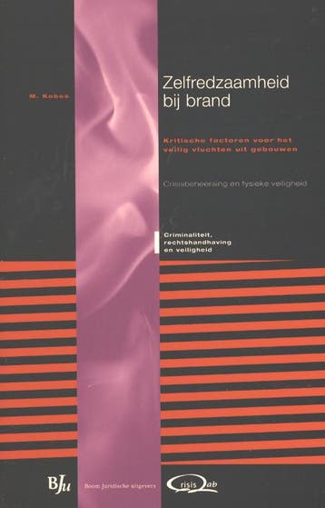 Zelfredzaamheid bij brand / Criminaliteit, rechtshandhaving, Boeken, Verzenden, Gelezen, Margrethe Kobes