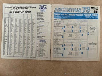 Panini World Cup Argentina 78 - 1 Album complet - Excellent