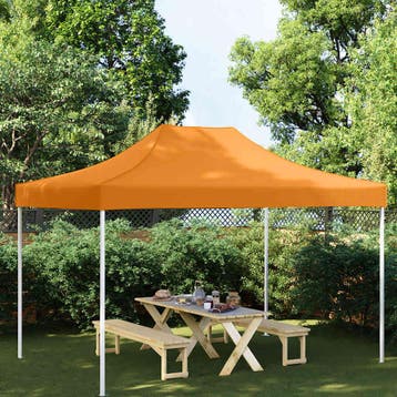 vidaXL Partytentdak 270 g/m² 4x3 m oranje, Verzenden, Nieuw