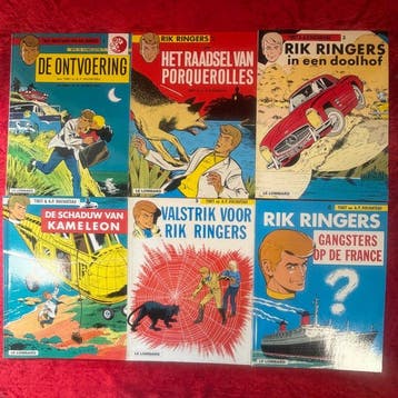 Rik Ringers 1 t/m 78 - Wie is Kameleon? + De ontvoering. en, Nieuw
