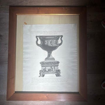 Giovanni Battista Piranesi (1720-1778) - Vaso antico di gran