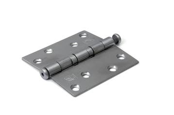 Kogellagerscharnier rechte hoeken 89x89mm RVS geborsteld..., Ophalen of Verzenden, Nieuw, Scharnier
