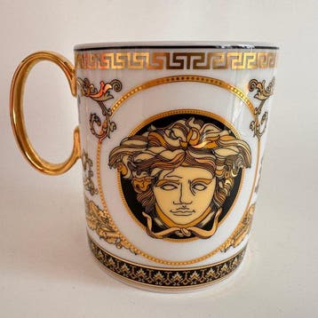 Rosenthal - Versace - Tasse - Virtus Alphabet gobelet avec