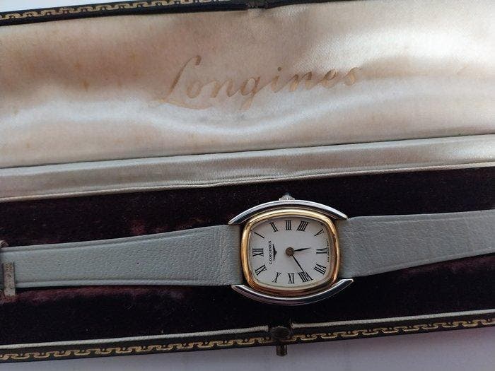 Longines - Carrera Lady - Zonder minimumprijs - 5087805 -, Handtassen en Accessoires, Horloges | Antiek