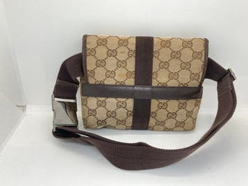 Gucci - GG Canvas belt bag - Sac à bandoulière