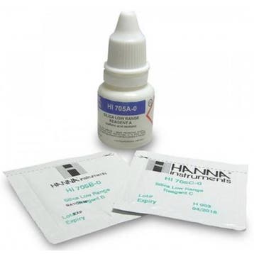 Hanna Reagents voor Silica LR 0.00 to 4.00 ppm voor HI705, 2, Verzenden, Nieuw