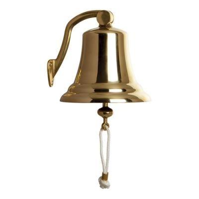 Scheepsbel | Messing | Incl. Muurbeugel | Ø175x175(h)mm, Articles professionnels, Horeca | Équipement de cuisine, Envoi