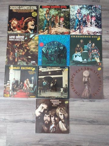 Creedence Clearwater Revival - 10 Albums - LP albums