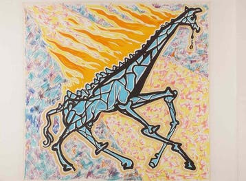 Salvador Dali (1904-1989) - La girafe en feu, Antiek en Kunst