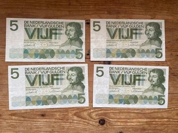 Nederland. - 25 x 5 Gulden - 1966 - PL22 (Zonder