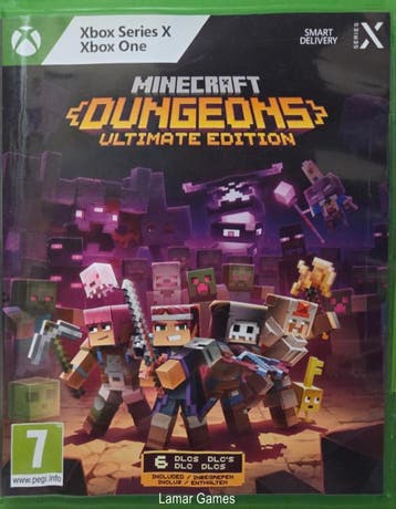 Minecraft Dungeons Ultimate Edition (xbox series x, Games en Spelcomputers, Ophalen of Verzenden, Nieuw