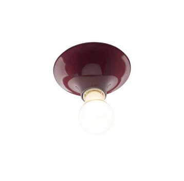 Artemide - Vico Magistretti - Lamp (3) - Teti robijnrood -