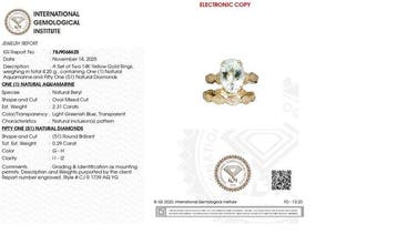 Verlovingsring - 14 karaat Geel goud - 2.60ct. tw.