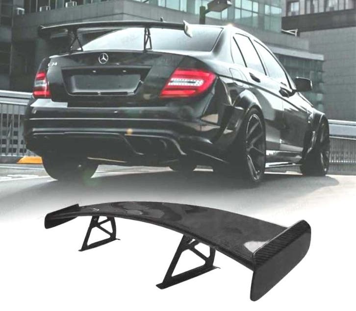 Aileron Spoiler Pour Mercedes W204 Look Wrc Carbone, Auto-onderdelen, Carrosserie, Verzenden
