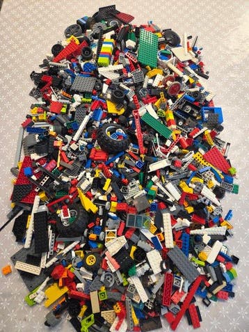 Lego Onderdelen - Partij lego in soorten en kleuren