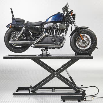Datona Motorheftafel met minilift - zwart - Datona, Doe-het-zelf en Bouw, Ophalen of Verzenden, Nieuw