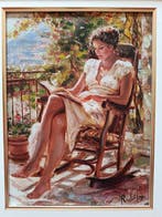 Salvatore Rodriquez (1957) - Pomeriggio destate, Antiek en Kunst