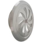 Afsluitbaar rooster/ventiel rond Ø150mm - Geborsteld RVS, Verzenden, Nieuw