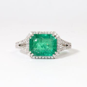 Sans prix de réserve - Bague de fiançailles - 14 carats Or, Bijoux, Sacs & Beauté
