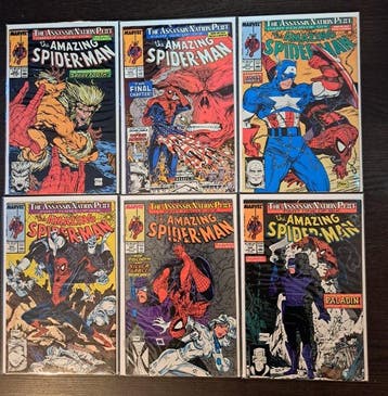 The Amazing Spider-Man 314, 315, 316, 317, 318, 319, 320,